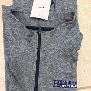 Nike long sleeve pullover - with Harbor International logo